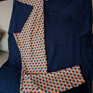 NWOT LLR TC Leggings outfit set plus XL Tee, lot